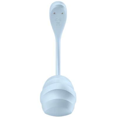 Alternative view of SATISFYER - ESTIMULADOR DE PONTO G DE PÉTALA LISA CÉU AZUL APLICATIVO GRATUITO
