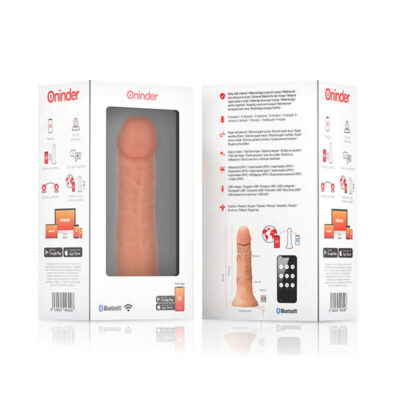 Oninder - dildo vibrador bogotá médio 9 velocidades natural 20 cm -o- 4. 2 cm - aplicativo gratuito oninder caliente. Pt