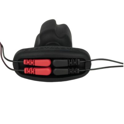 Electrastim - plug anal tartarus quadripolar silicone preto electrastim caliente. Pt