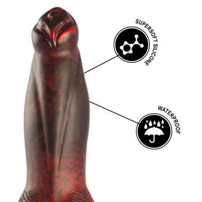 Epic - prometheus dildo titan em chamas controle remoto recarregável epic caliente. Pt