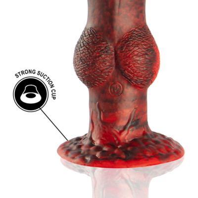 Epic - prometheus dildo titan em chamas controle remoto recarregável epic caliente. Pt