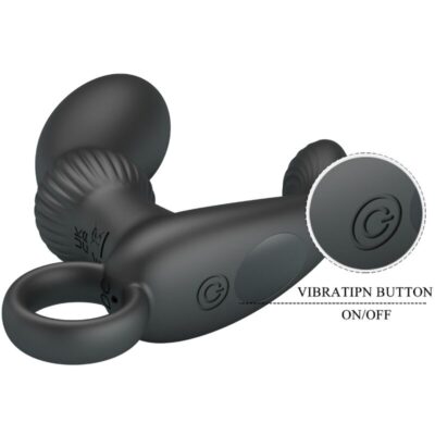 PRETTY LOVE - CAYLA MASSAGEADOR VIBRADOR ANAL PRETO 14 Pretty love - cayla massageador vibrador anal preto pretty love caliente. Pt