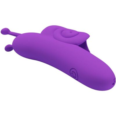 Pretty love - snail estimulador de dedo roxo poderoso pretty love caliente. Pt