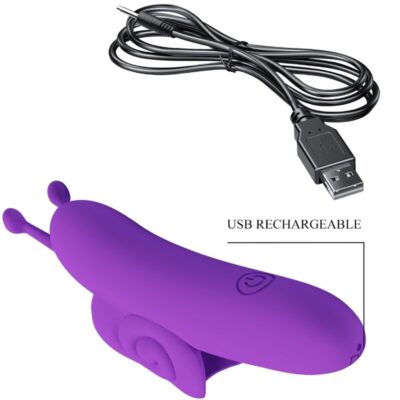 Pretty love - snail estimulador de dedo roxo poderoso pretty love caliente. Pt
