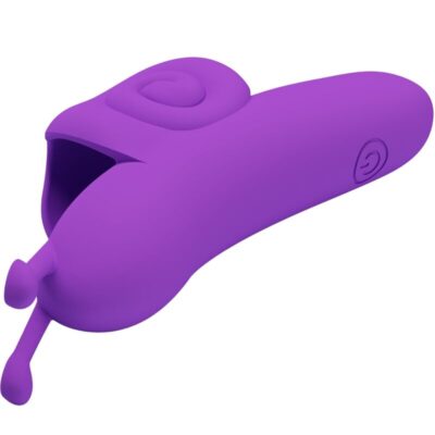 Pretty love - snail estimulador de dedo roxo poderoso pretty love caliente. Pt