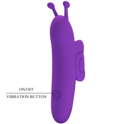 Pretty love - snail estimulador de dedo roxo poderoso pretty love caliente. Pt