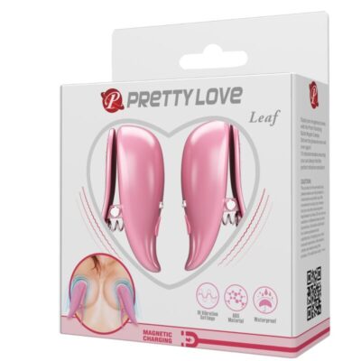 Pretty love - leaf pinças vibrantes de rosa pretty love flirtation caliente. Pt