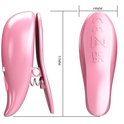Pretty love - leaf pinças vibrantes de rosa pretty love flirtation caliente. Pt