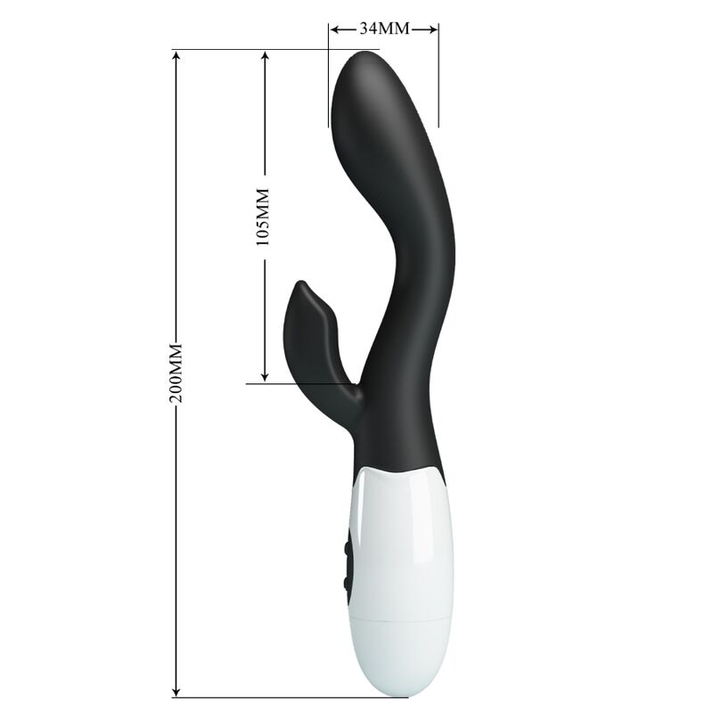 PRETTY LOVE - BRIGHTY VIBRADOR G-SPOT PRETO 7 Pretty love - brighty vibrador g-spot preto - image 7