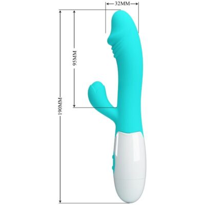 Pretty love - vibrador snappy g-spot aqua verde pretty love flirtation caliente. Pt