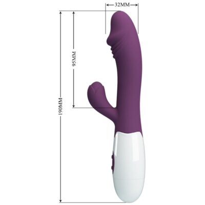Pretty love - vibrador snappy g-spot roxo pretty love flirtation caliente. Pt