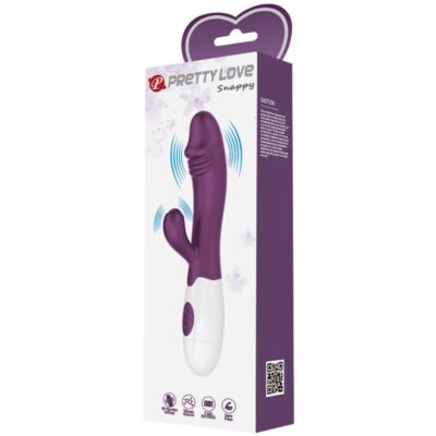 Pretty love - vibrador snappy g-spot roxo pretty love flirtation caliente. Pt