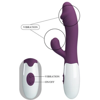 Pretty love - vibrador snappy g-spot roxo pretty love flirtation caliente. Pt