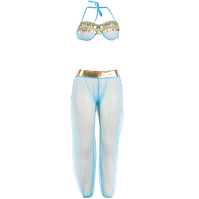 Subblime - conjunto de lingerie azul estilo india l/xl subblime sets caliente. Pt
