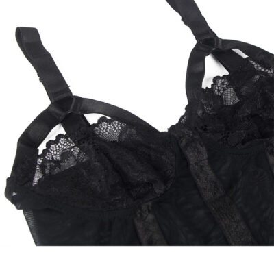 Subblime - teddy com ala liga detalhe peito preto l/xl subblime teddies caliente. Pt