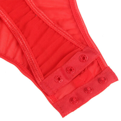 Subblime - teddy com ala liga detalhe peito vermelho s/m subblime teddies caliente. Pt