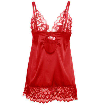 SUBBLIME - BABYDOLL DE CETIM COM RENDA VERMELHA S/M 20 Subblime - babydoll de cetim com renda vermelha s/m subblime babydolls caliente. Pt