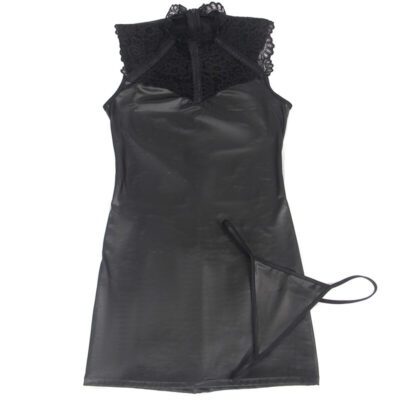 Subblime - vestido sexy de couro s/m subblime dresses caliente. Pt