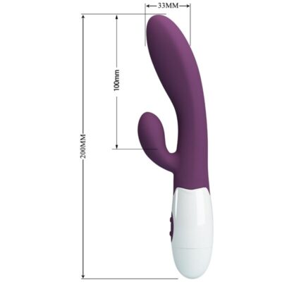 Pretty love - alvis vibrador coelho e ponto g roxo - image 7