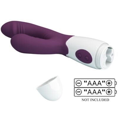Pretty love - andre vibrador coelho e estimulador de ponto g roxo pretty love flirtation caliente. Pt