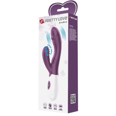 Pretty love - andre vibrador coelho e estimulador de ponto g roxo pretty love flirtation caliente. Pt