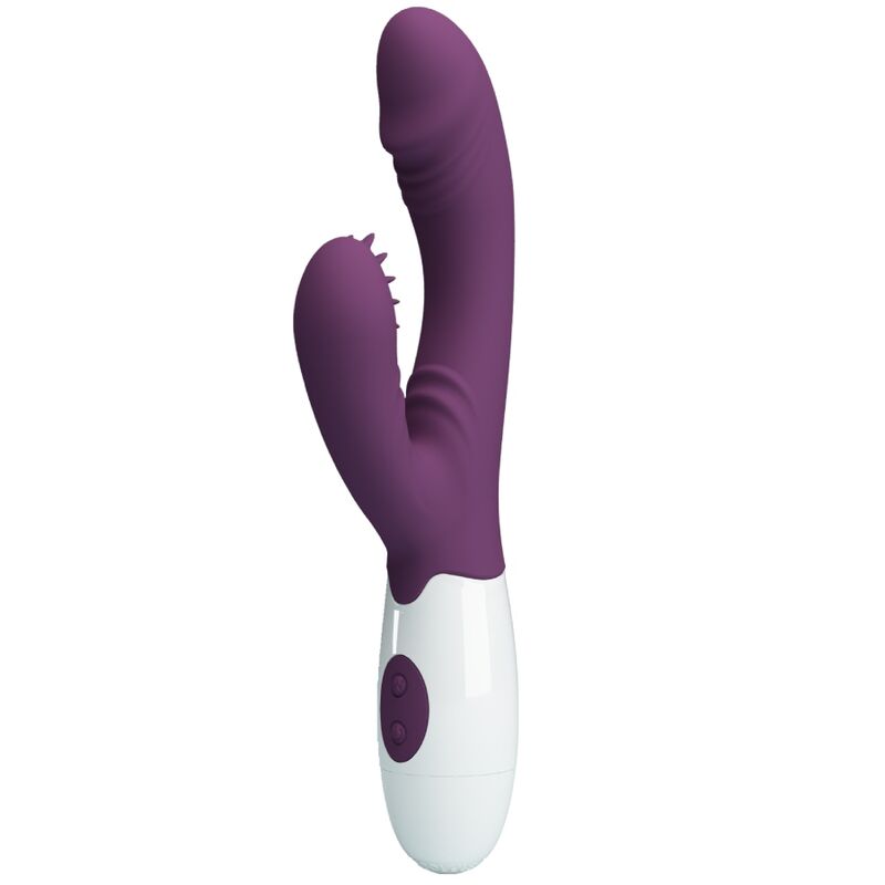 PRETTY LOVE - BUTTERFLY KISS VIBRADOR DE COELHO E ESTIMULADOR DE PONTO G ROXO 1 Pretty love - butterfly kiss vibrador de coelho e estimulador de ponto g roxo