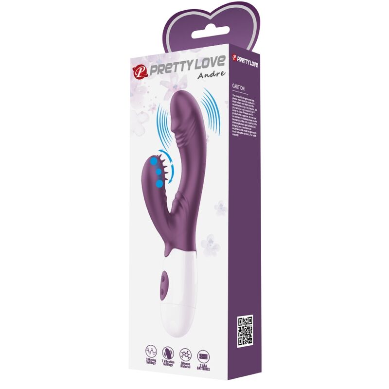 PRETTY LOVE - BUTTERFLY KISS VIBRADOR DE COELHO E ESTIMULADOR DE PONTO G ROXO 10 Pretty love - butterfly kiss vibrador de coelho e estimulador de ponto g roxo - image 10