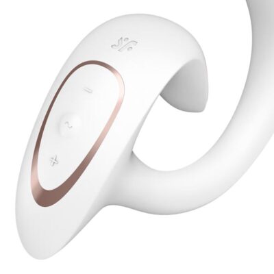 Satisfyer - g for goddess 1 coelho vibrador branco - image 3