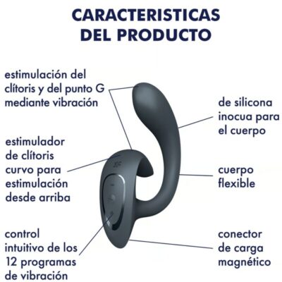 Satisfyer - g for goddess 1 coelho vibrador cinza escuro satisfyer vibrator caliente. Pt