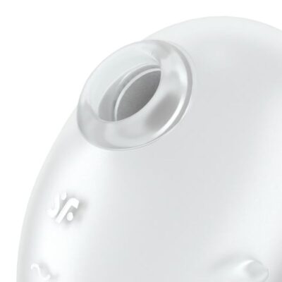 Alternative view of SATISFYER - CUTIE GHOST VIBRADOR LAY-ON BRANCO