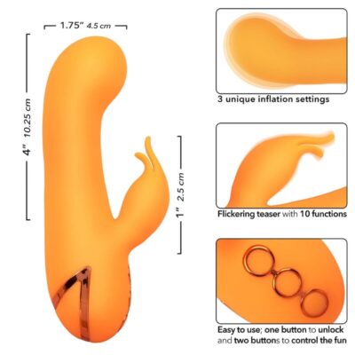 CALEXOTICS - MONTECITO MUSE VIBRADOR COELHO LARANJA POR CALIFORNIA DREAMING 16 Calexotics - montecito muse vibrador coelho laranja por california dreaming calexotics caliente. Pt