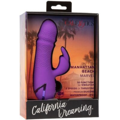 CALEXOTICS - MANHATTAN BEACH MARVEL VIBRADOR COELHO ROXO POR CALIFORNIA DREAMING 19 Calexotics - manhattan beach marvel vibrador coelho roxo por california dreaming calexotics caliente. Pt