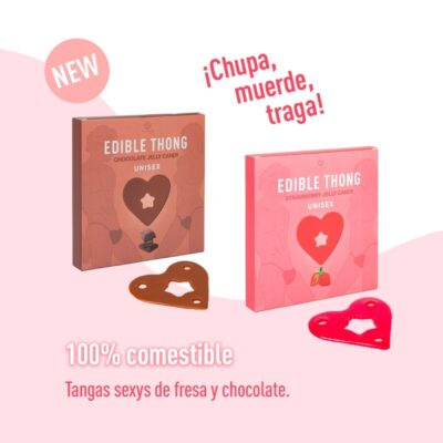 Secret play - tanga de goma de chocolate secretplay cosmetic caliente. Pt
