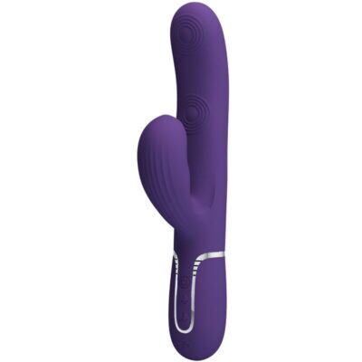 Alternative view of PRETTY LOVE - PERLITA VIBRADOR G-SPOT 3 EM 1 MULTIFUNO ROXO