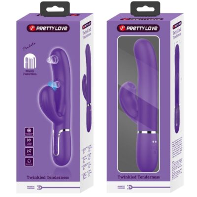 Pretty love - perlita vibrador g-spot 3 em 1 multifuno roxo pretty love flirtation caliente. Pt