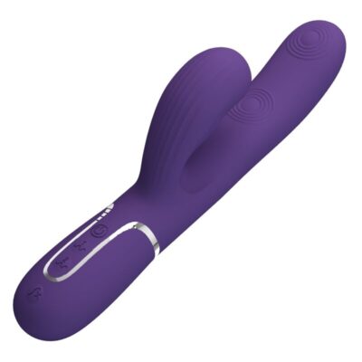 Pretty love - perlita vibrador g-spot 3 em 1 multifuno roxo pretty love flirtation caliente. Pt