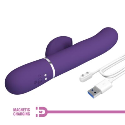 Pretty love - perlita vibrador g-spot 3 em 1 multifuno roxo pretty love flirtation caliente. Pt