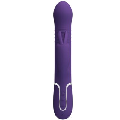 Pretty love - coale vibrador  coelho 4 em 1 roxo - image 3