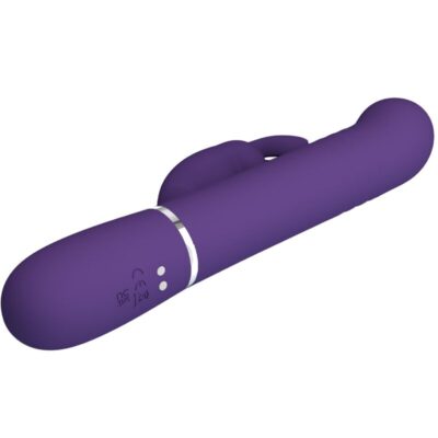 Pretty love - coale vibrador  coelho 4 em 1 roxo - image 6