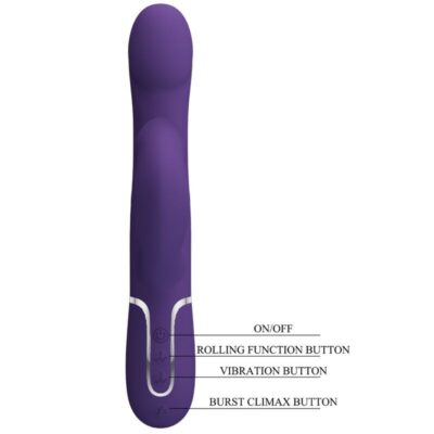PRETTY LOVE - ZALIN VIBRADOR DE COELHO PÉROLAS 4 EM 1 ROXO 19 Pretty love - vibrador de coelho pérolas roxo pretty love flirtation caliente. Pt