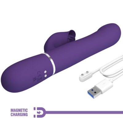 PRETTY LOVE - ZALIN VIBRADOR DE COELHO PÉROLAS 4 EM 1 ROXO 20 Pretty love - vibrador de coelho pérolas roxo pretty love flirtation caliente. Pt