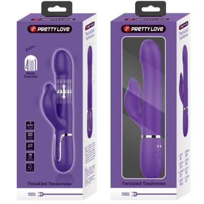 PRETTY LOVE - ZALIN VIBRADOR DE COELHO PÉROLAS 4 EM 1 ROXO 21 Pretty love - vibrador de coelho pérolas roxo pretty love flirtation caliente. Pt