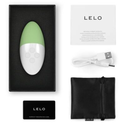 Lelo - siri 3 clitoris massager pistache creme lelo caliente. Pt