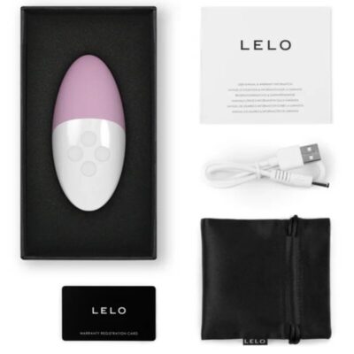 Lelo - siri 3 massagador de clitóris rosa suave lelo caliente. Pt
