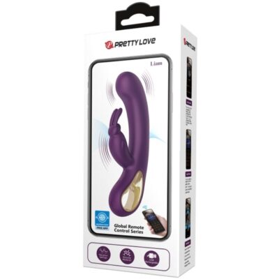 Pretty love - liam vibrador rabbit e estimulador do ponto g roxo pretty love flirtation caliente. Pt