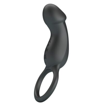 Pretty love - trae anel vibratório com estimulador preto pretty love male caliente. Pt