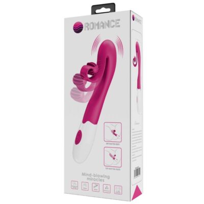 Romance - vibrador e estimulador 30 velocidades cor-de-rosa romance caliente. Pt