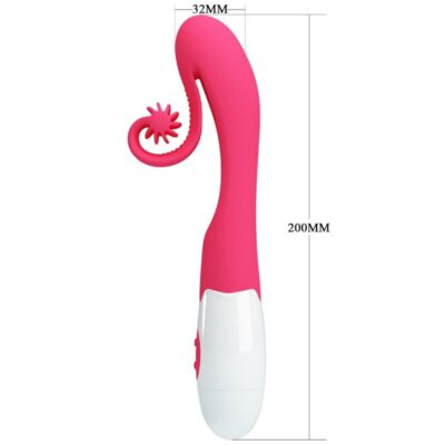 Romance - vibrador e estimulador 30 velocidades cor-de-rosa romance caliente. Pt