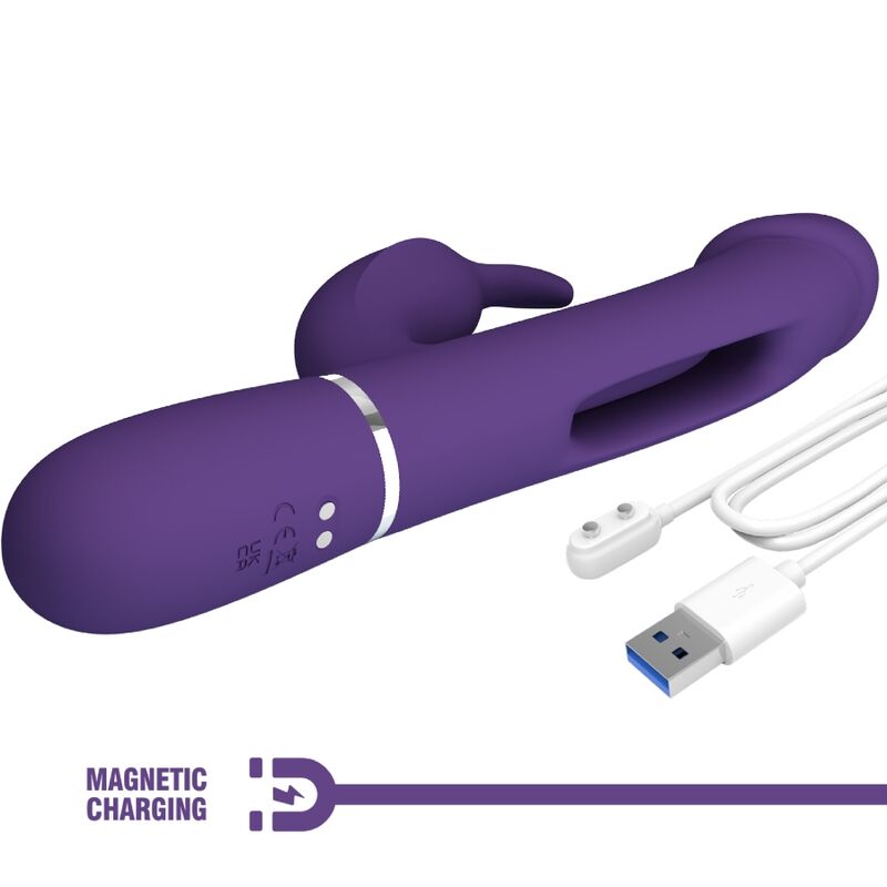 BONITO AMOR - KAMPAS COELHO VIBRADOR MULTIFUNÇÃO 3 EM 1 COM LÍNGUA VIOLETA 8 Bonito amor - kampas coelho vibrador multifunção 3 em 1 com língua violeta - image 8