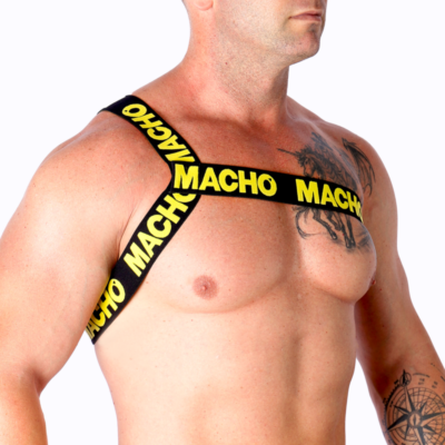 Alternative view of MACHO - ARNÊS ROMANO AMARELO L/XL